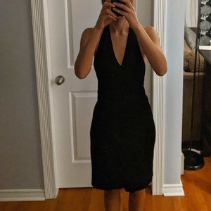 Backless Wrap-Around Club Monaco Dress